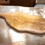 Rustic Elegance: Handcrafted Olive Wood charcuterie Board ; Unique Cutting Board