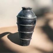 Handmade Pottery Vase – Berber Authentic Pottery – Carthago Pottery Art – Handcrafted Large Rustic Pottery Planters
