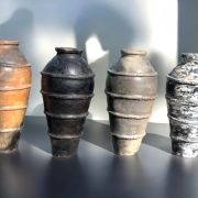 Handmade Pottery Vase – Berber Authentic Pottery – Carthago Pottery Art – Handcrafted Large Rustic Pottery Planters
