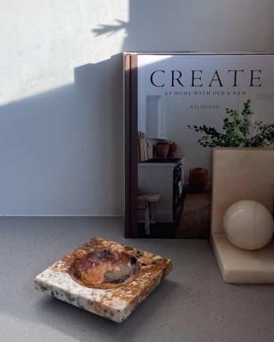 Luxurious – Marble Jewelry Dish – Handmade Marble Decorative Accent – Unique Natural Stone
