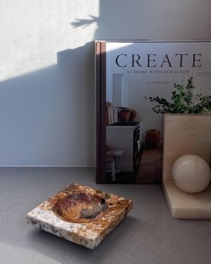 Luxurious – Marble Jewelry Dish – Handmade Marble Decorative Accent – Unique Natural Stone