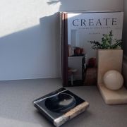 Luxurious – Marble Jewelry Dish – Handmade Marble Decorative Accent – Unique Natural Stone