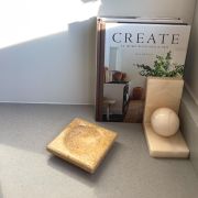 Luxurious – Marble Jewelry Dish – Handmade Marble Decorative Accent – Unique Natural Stone