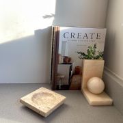 Luxurious – Marble Jewelry Dish – Handmade Marble Decorative Accent – Unique Natural Stone
