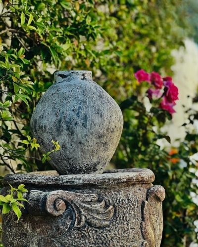 Unique Carthago Pottery Vases | Berber Pottery | Rustic Handcrafted Planters | Earth Tones Clay Vases | Handmade Authentic Carthago Pottery