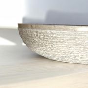 Sculptural Kadhel Marble Vessel Sink | Hand-Chiseled Bathroom Basin | Unique Luxurious Sculpted Bathroom Vanity