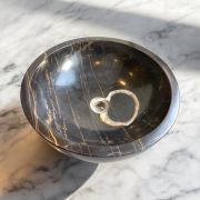 Luxurious Handmade Noir Amilcar Marble Sink | Unique Bathroom Vanity