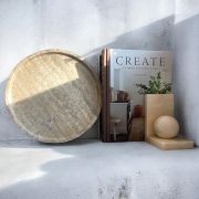 Handmade Unique Marble Circular Trays | Unique Catch All | Home Decor
