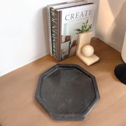 Handmade Octagonal Marble Tray | Unique Serving Platter | Unique Marble Catch All | Home Decor