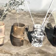 Rustic Pottery Vases |Unique Handmade Pottery | Ethnic Decor | Handcrafted Authentic Berber Terracotta Art | Boho Chic