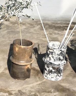 Rustic Pottery Vases |Unique Handmade Pottery | Ethnic Decor | Handcrafted Authentic Berber Terracotta Art | Boho Chic