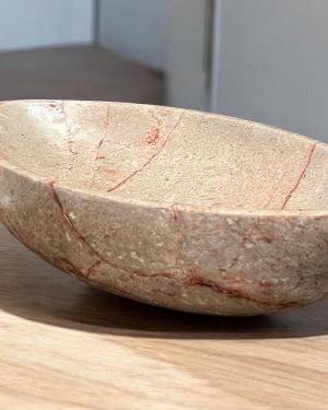 Luxurious Handcrafted Marble Bowl , Timeless Elgance