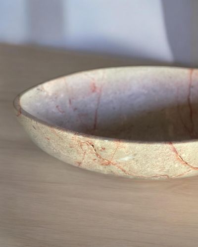 Luxurious Handcrafted Marble Bowl , Timeless Elgance