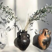 Handmade Terracotta Vase | Ethnic Berber Pottery | Traditional North African | Handcrafted Decorative Planters | Unique Ancient Decor