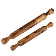 Olive Wood Rolling Pin – Handcrafted Artisan Baking Tool