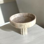 Modern Marble CenterPiece ,Handmade Sculptural Marble Bowl, Minimalist Marble Bowl , Timeless Marble Elegance ,Organic Marble Art