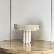 Modern Marble CenterPiece ,Handmade Sculptural Marble Bowl, Minimalist Marble Bowl , Timeless Marble Elegance ,Organic Marble Art