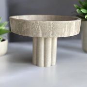 Modern Marble CenterPiece ,Handmade Sculptural Marble Bowl, Minimalist Marble Bowl , Timeless Marble Elegance ,Organic Marble Art