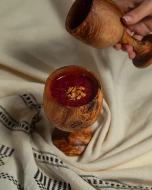 Handmade Olive Wood Cup