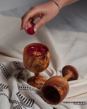 Handmade Olive Wood Cup