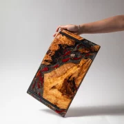 Olive Wood & Resin Tray