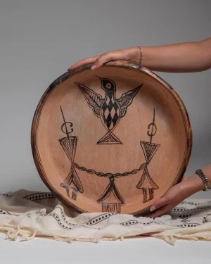 Large Handmade Pottery Bowl