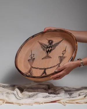 Large Handmade Pottery Bowl
