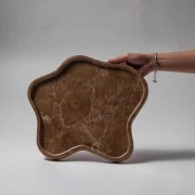 Wavy Marble Tray