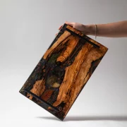 Olive Wood & Resin Tray
